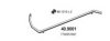 RENAU 1108158101 Exhaust Pipe